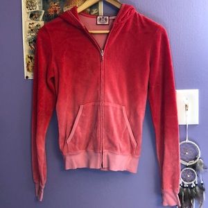 Tie Dye Juicy Couture ZIP Up Hoodie